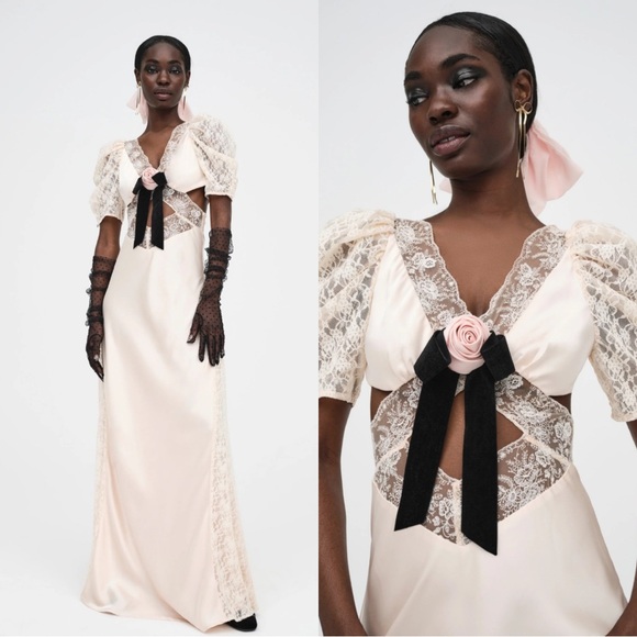 NWT | For Love and Lemons Corrine Maxi Dress XS - Picture 3 of 3